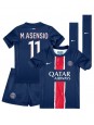 Paris Saint-Germain Marco Asensio #11 Hjemmedraktsett Barn 2024-25 Korte ermer (+ bukser)